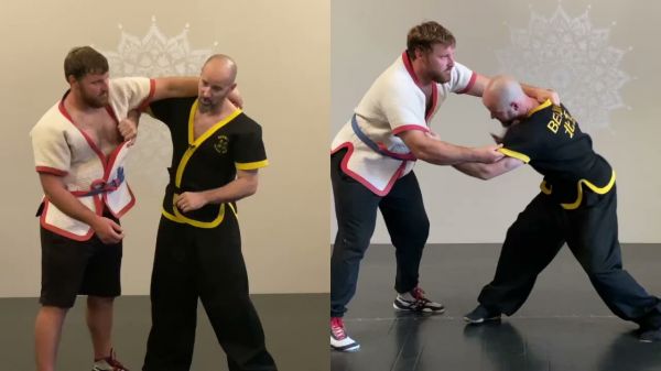 KUNG-FU Shuai-Chiao com Mestre Antonio Langiano + O monge Aguilar Luta Shaolin